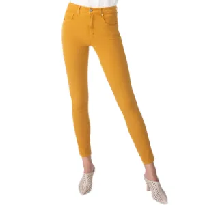 Ella Sky High Rise Skinny - Scotch.