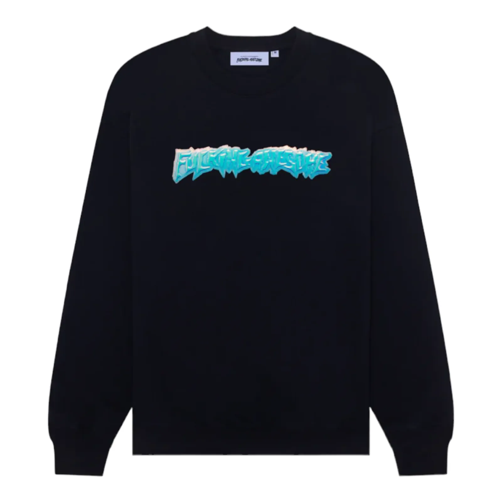 FA Awesome Iridescent Stamp Crew Black