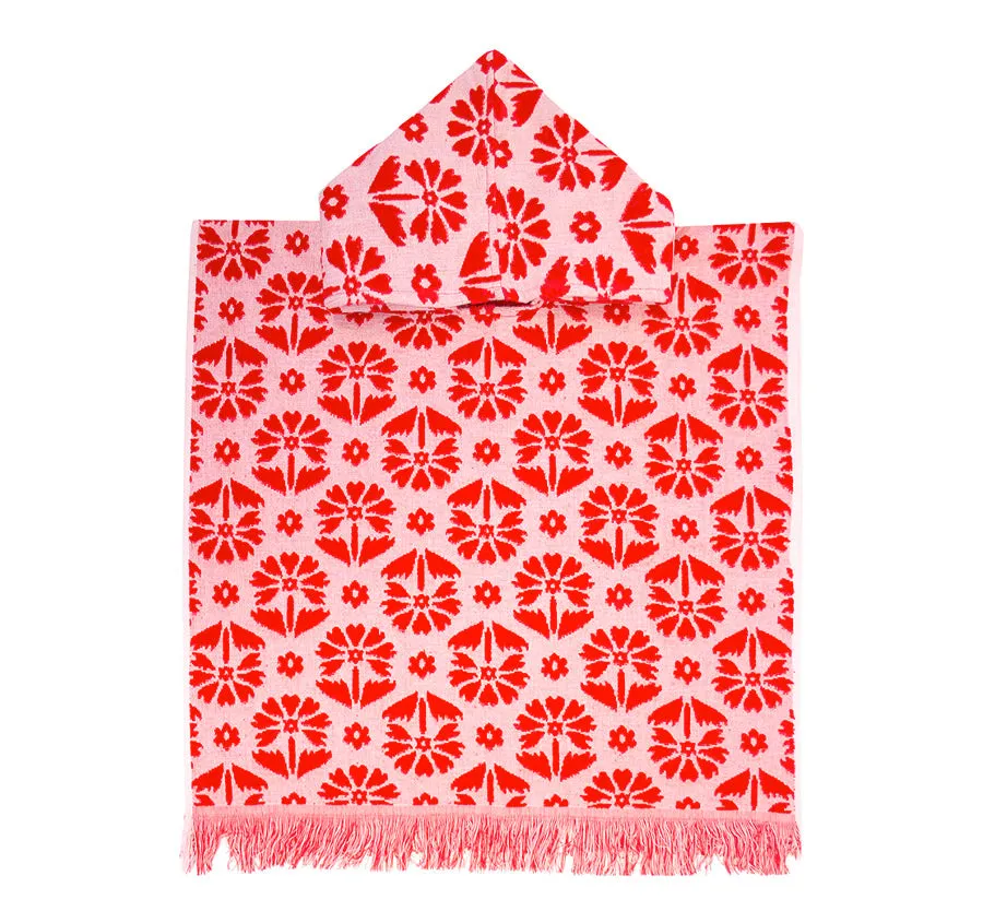 Flora Kids Poncho Poppy