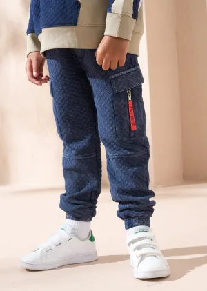 Frank Blue Cargo Jogger