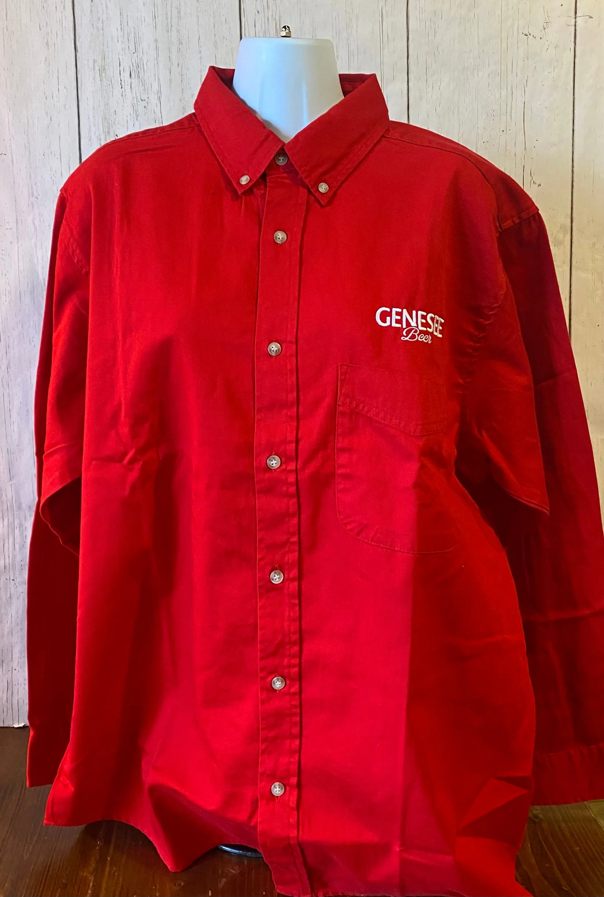 Genesee Beer Red Men's long sleeve shirt