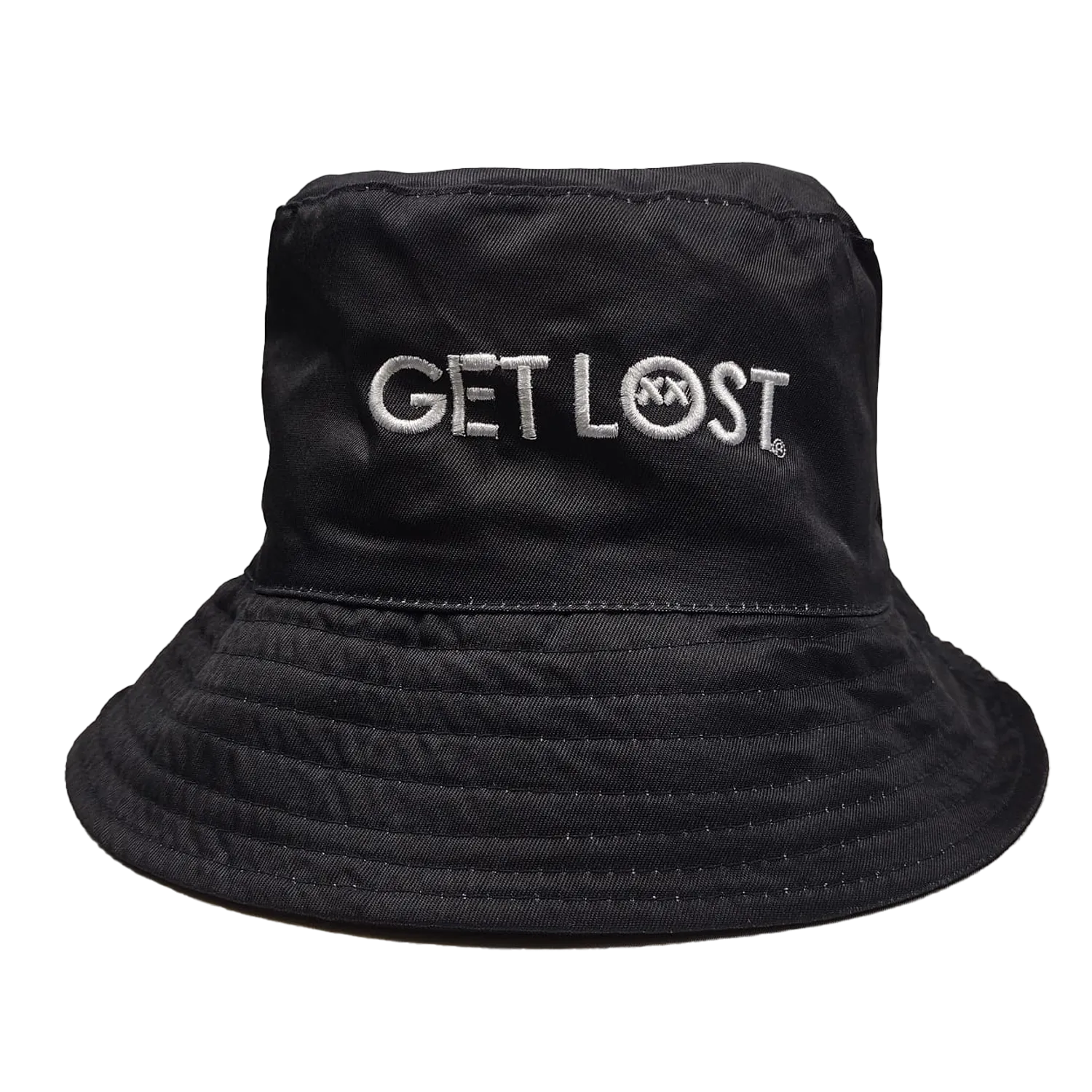 Get Lost Bucket Hat Black