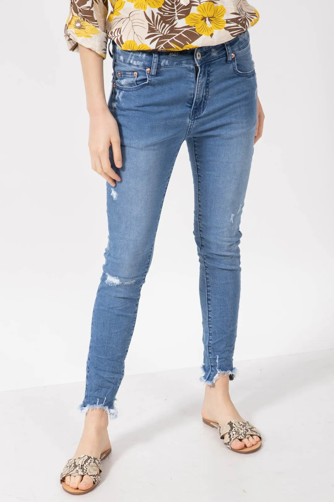 Gossip Blue Boyfriend Jeans