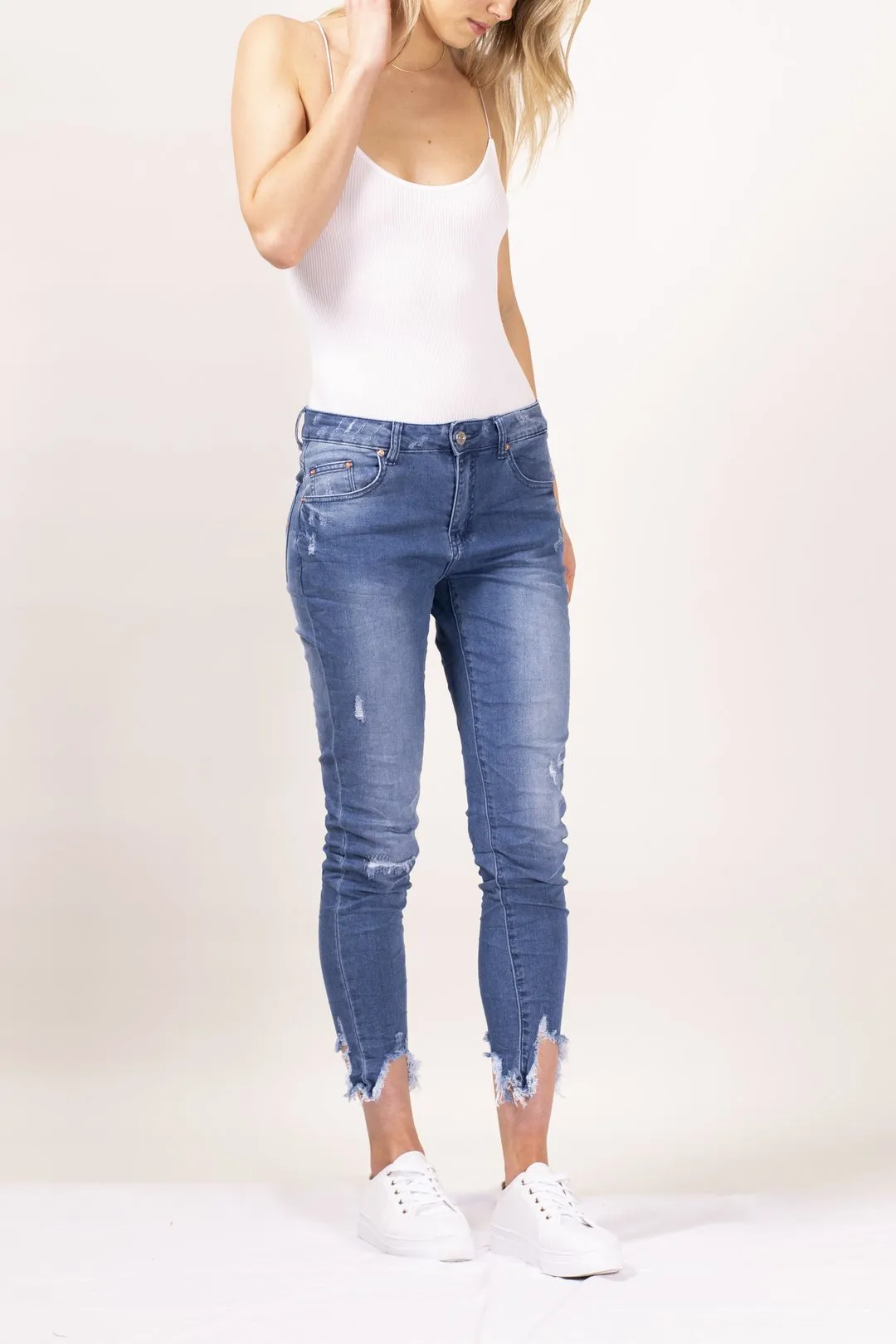 Gossip Blue Boyfriend Jeans