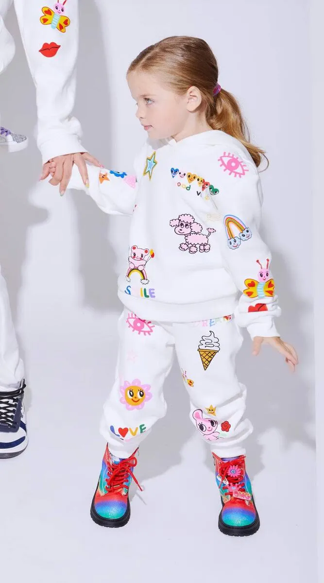 Graphic Art Sweatsuit Set