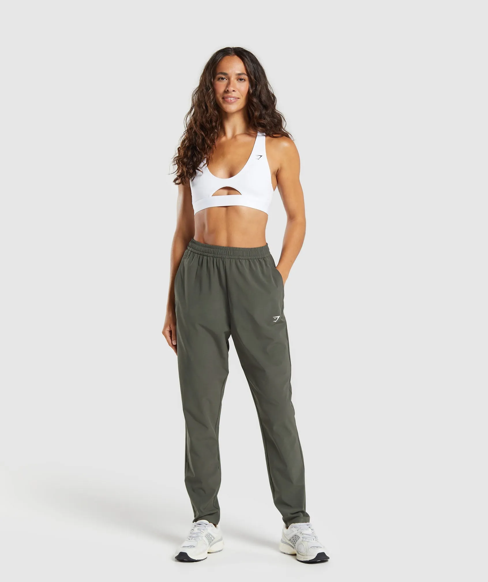 Gymshark Everyday Woven Pant - Strength Green