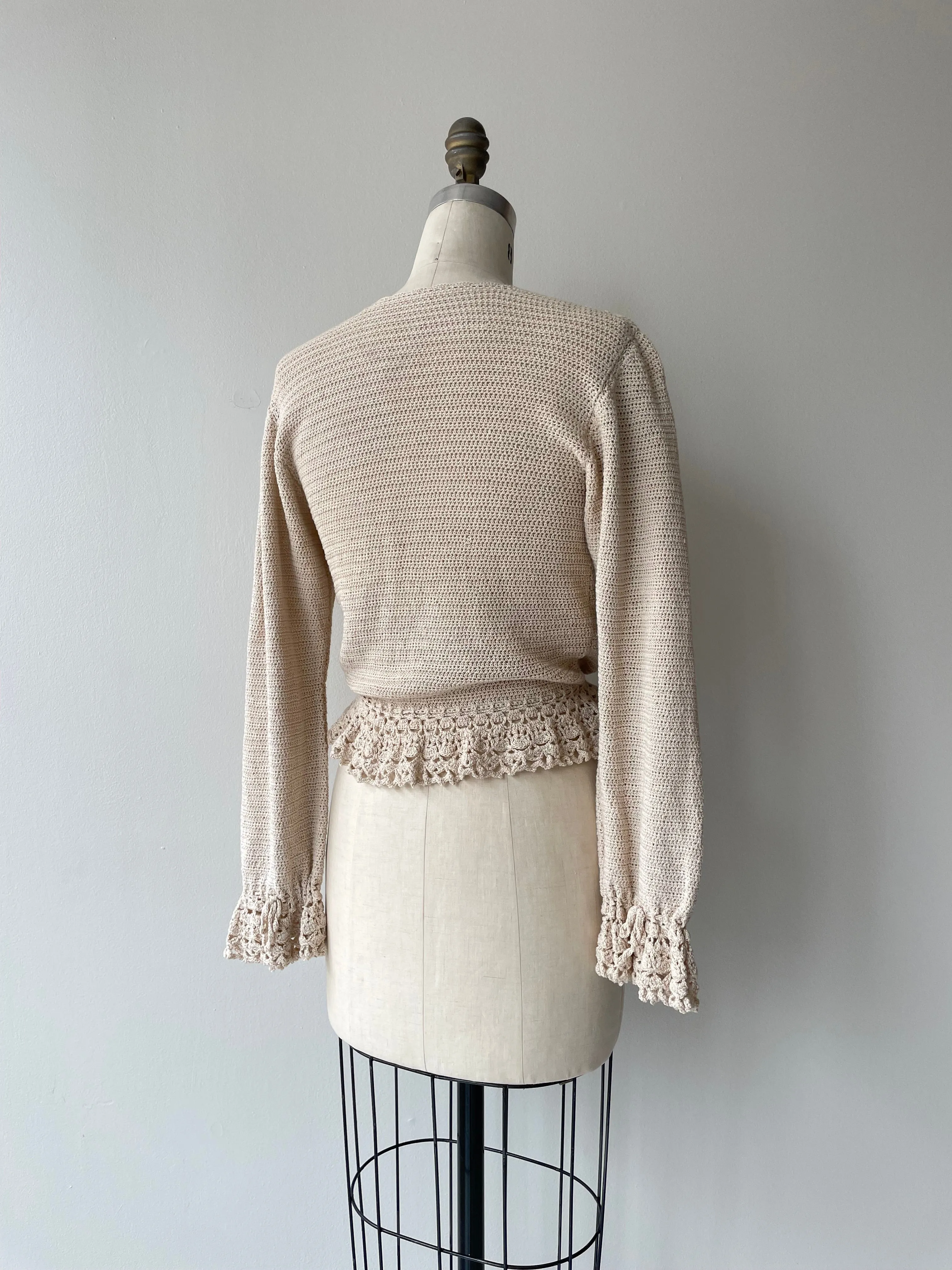 Handcrochet Sweater | 1930s