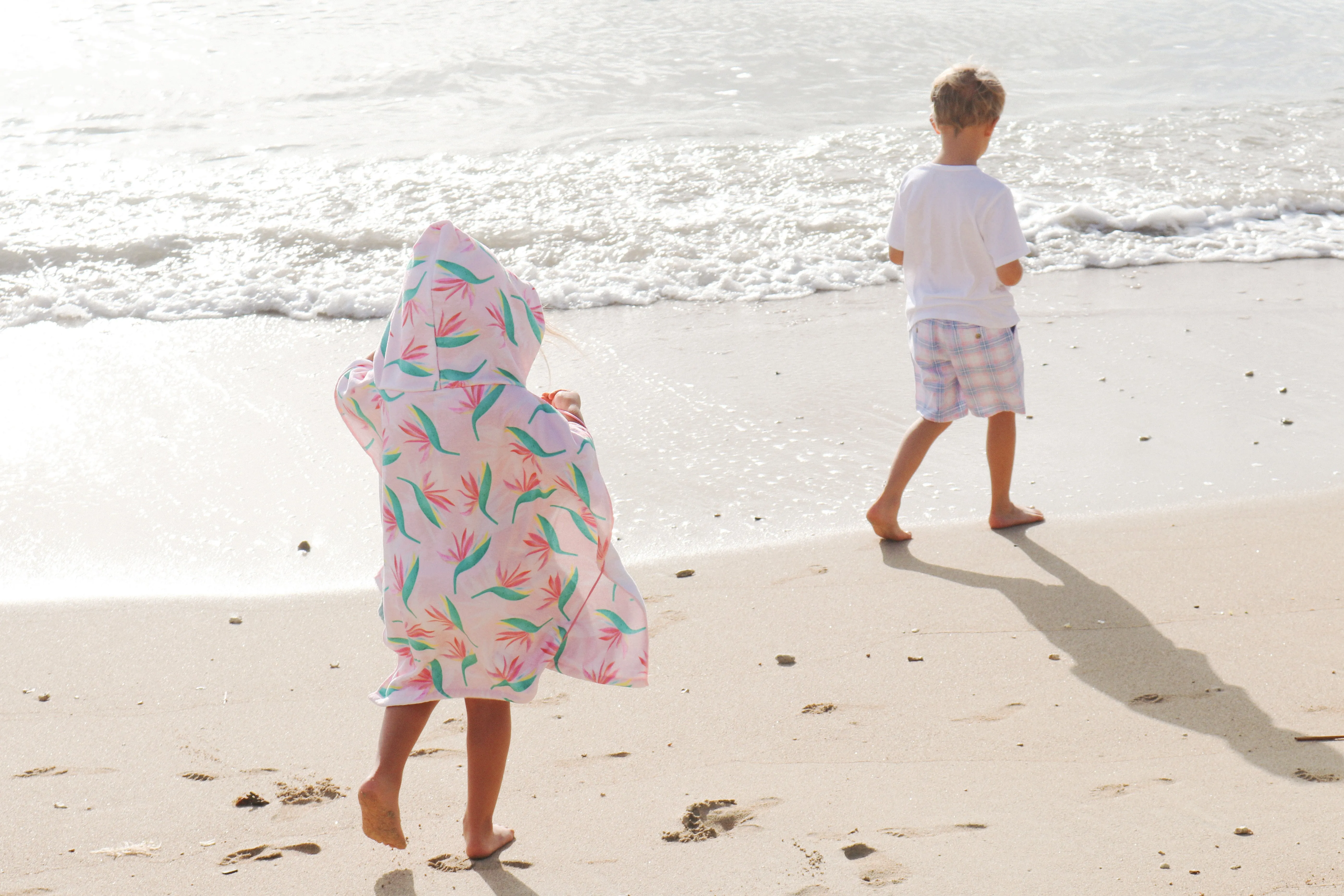 Hawaiian Fire Truck Keiki Poncho