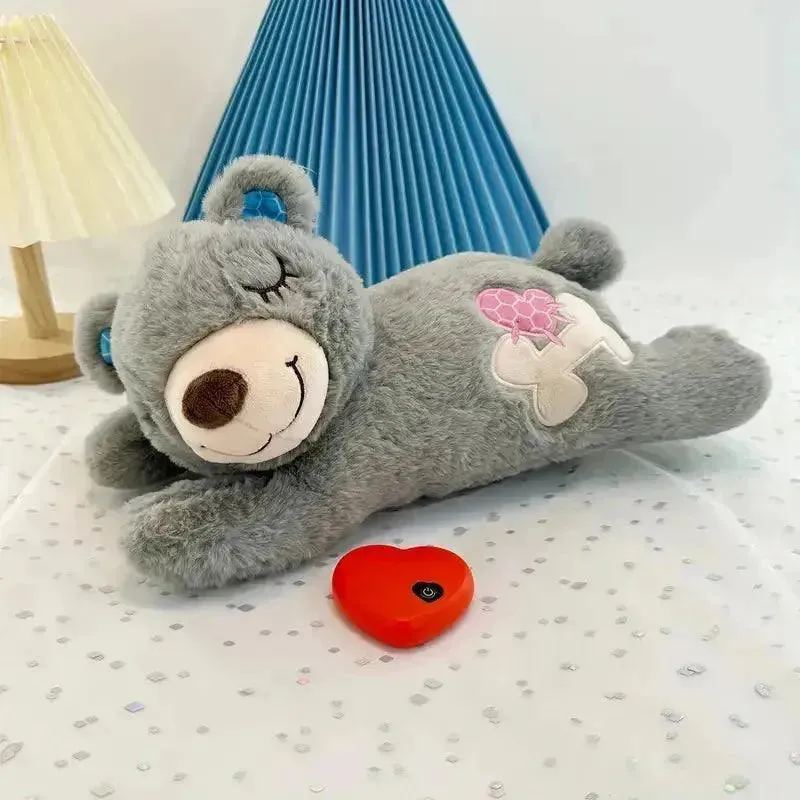 Heartbeat Sounds Bear and Puppy Plushie