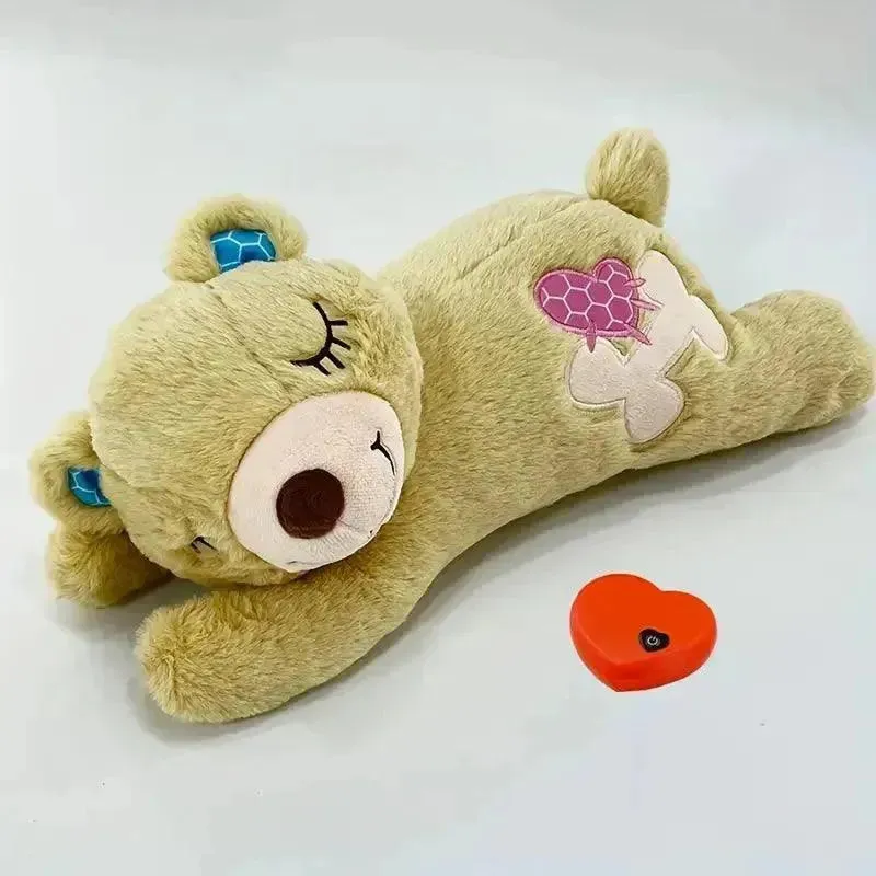 Heartbeat Sounds Bear and Puppy Plushie