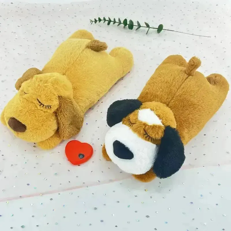 Heartbeat Sounds Bear and Puppy Plushie