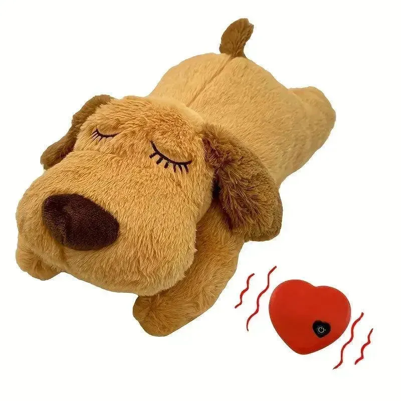 Heartbeat Sounds Bear and Puppy Plushie