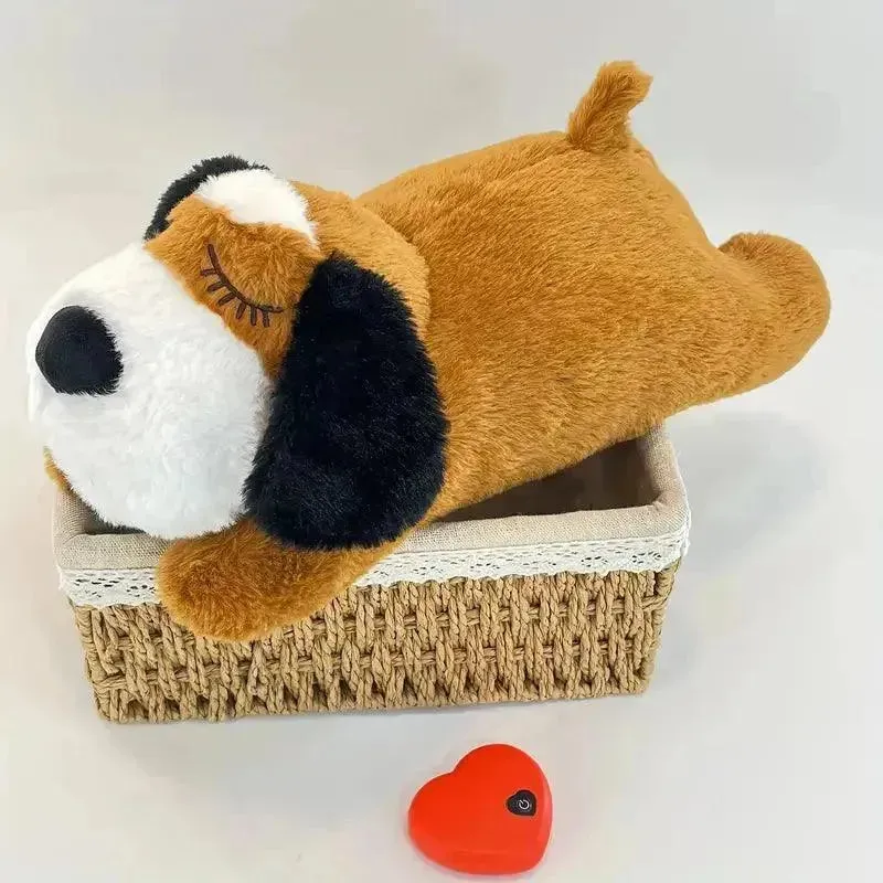 Heartbeat Sounds Bear and Puppy Plushie