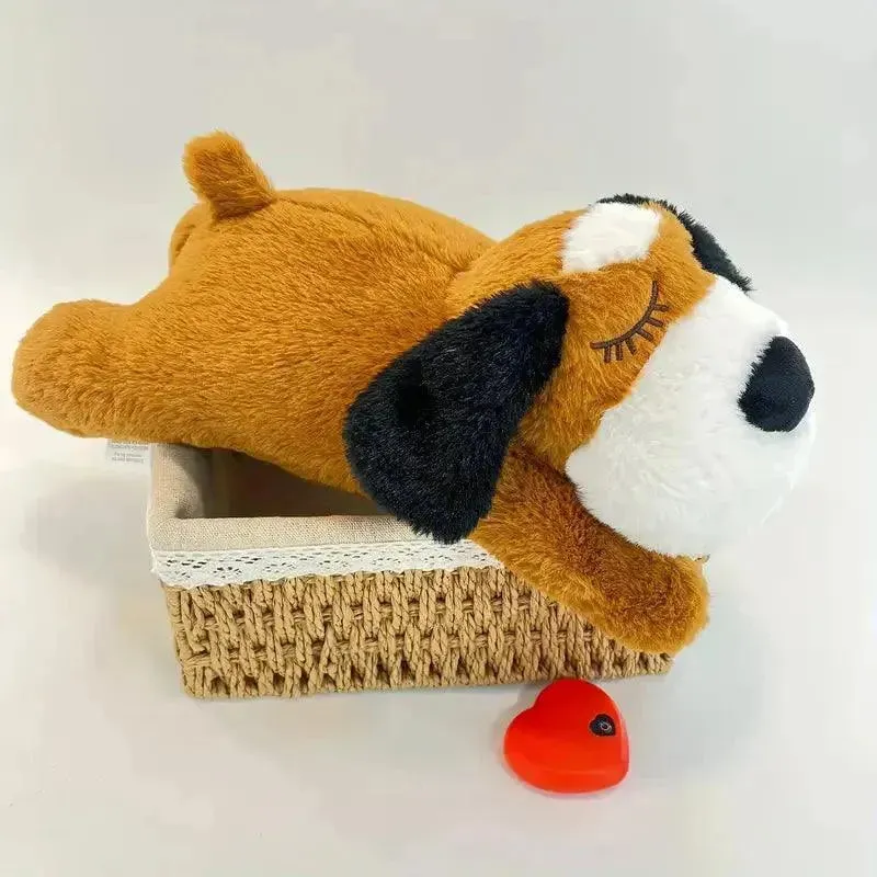 Heartbeat Sounds Bear and Puppy Plushie