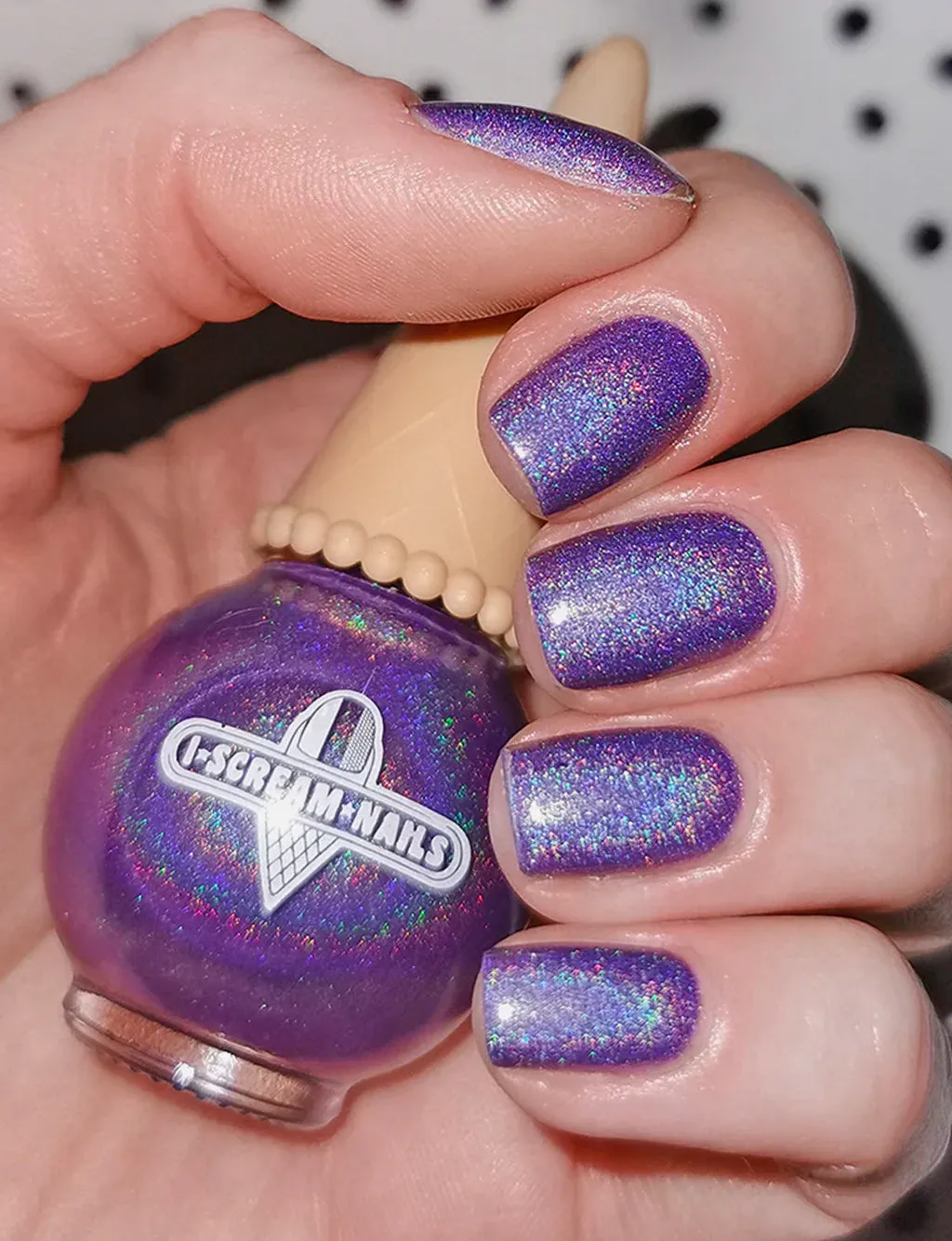 HOLO BERRY HOLO NAIL POLISH