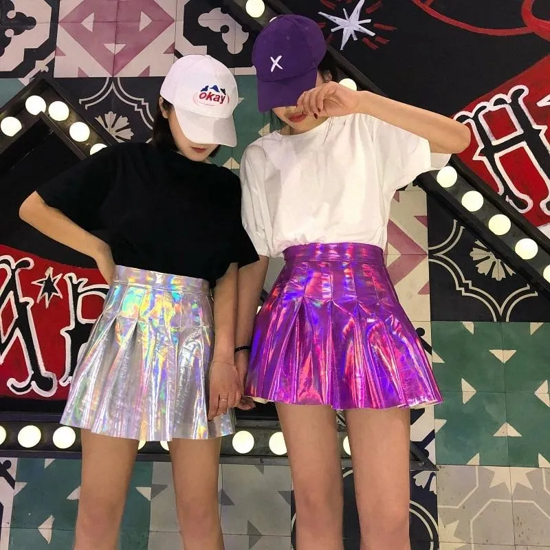 Holographic Princess Skirt