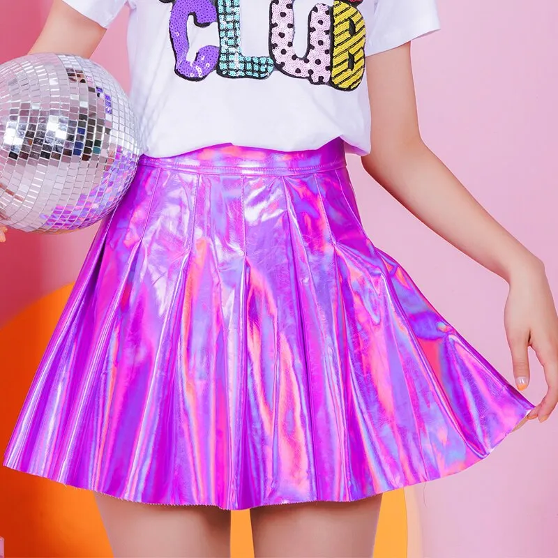 Holographic Princess Skirt