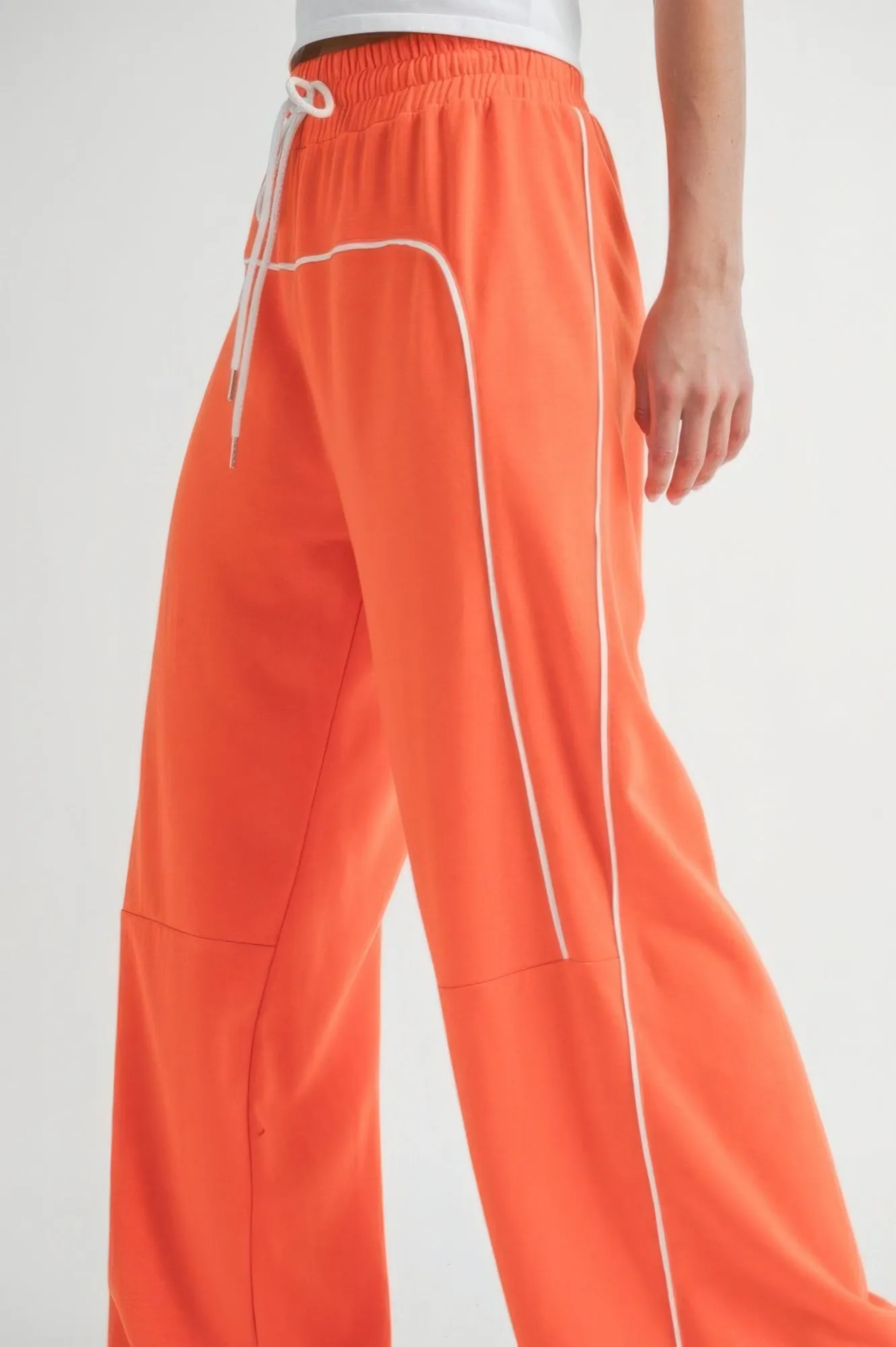 Hot Girl Good Sport Sweatpants In Orange