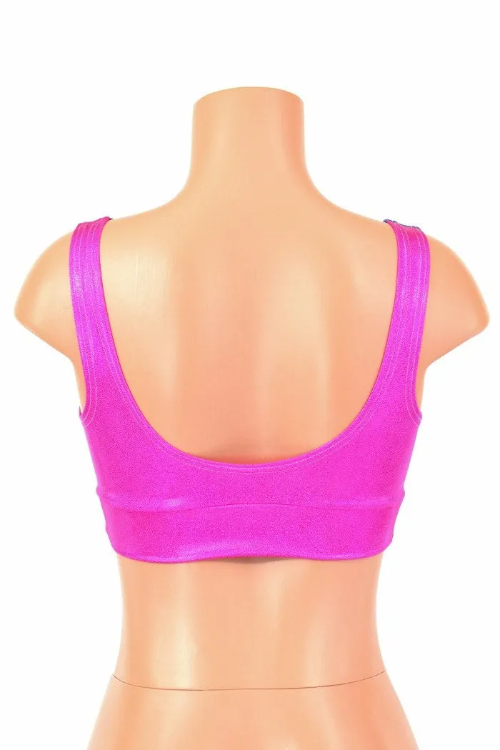 Hot Pink & Peacock Starlette Bralette