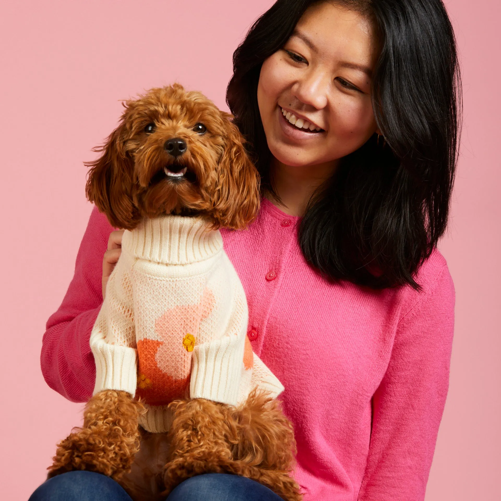 In Bloom Dog Sweater