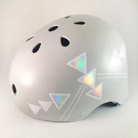 Iridescent Tribal Print Bike Helmet