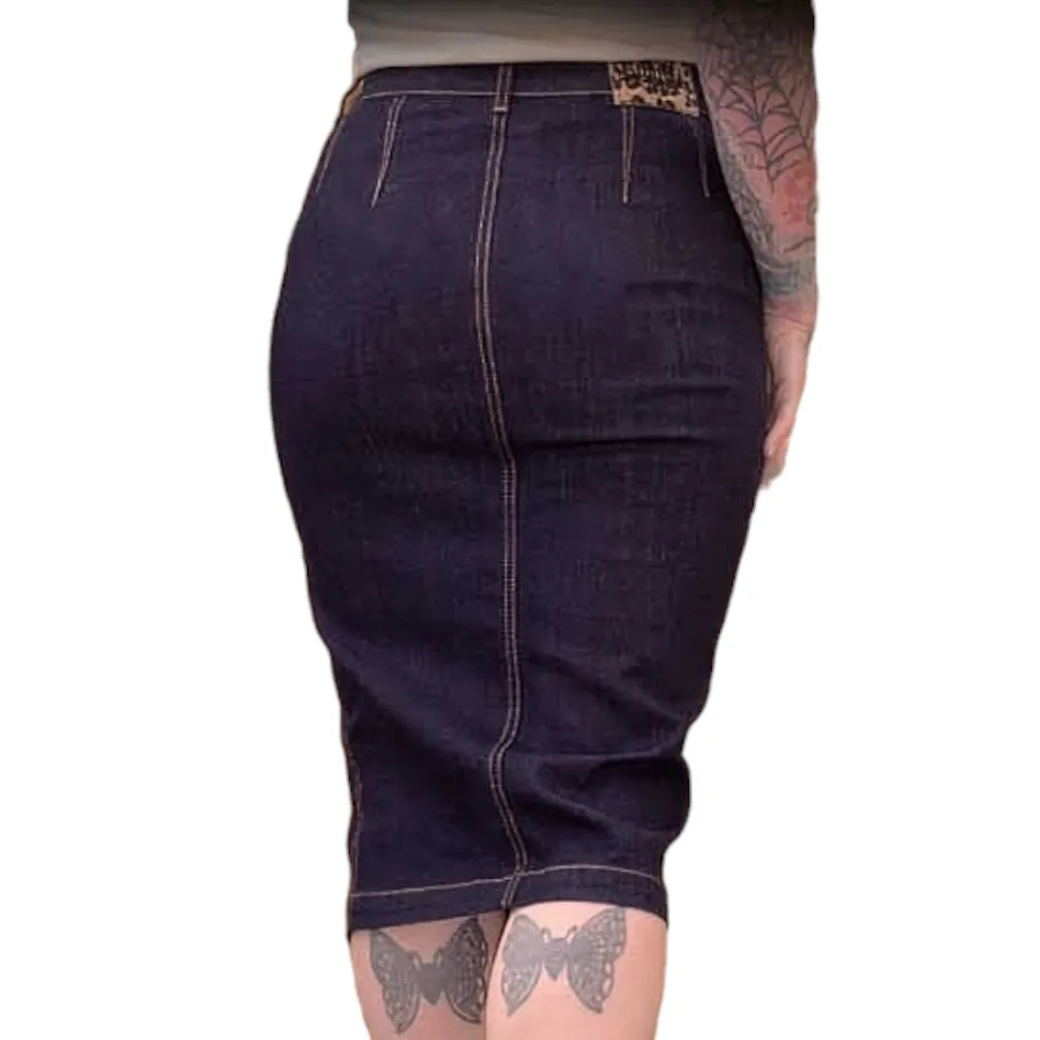 JEANS PENCIL SKIRT