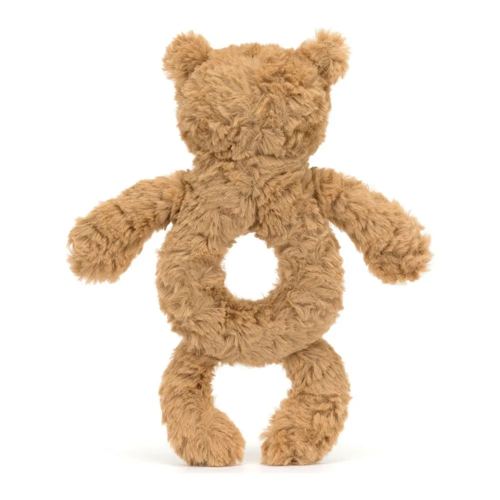 Jellycat Plush Ring Rattle - Bartholomew Bear