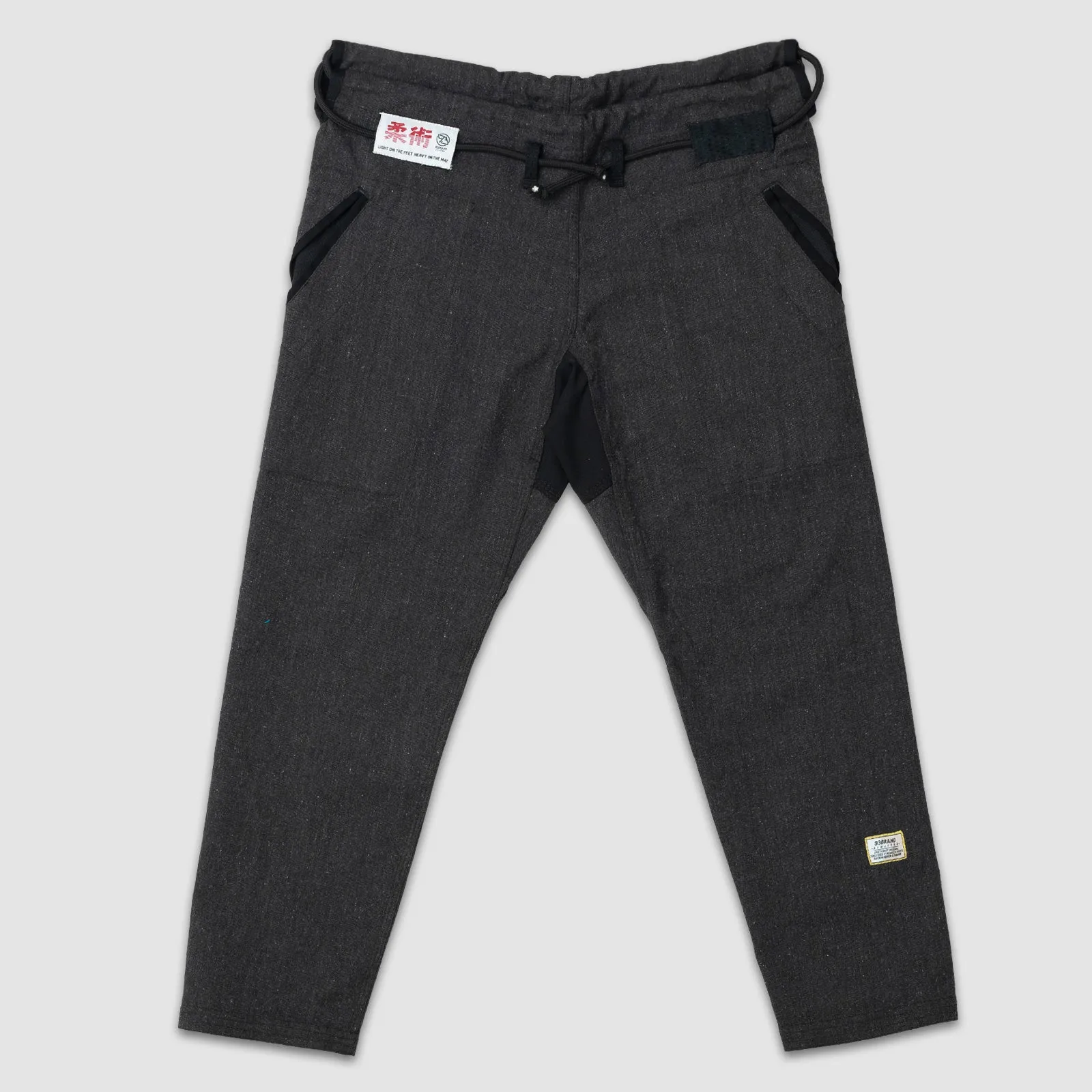 JIU JITSU ORIGINALS Casual Gi Pants - Dark Marl Grey