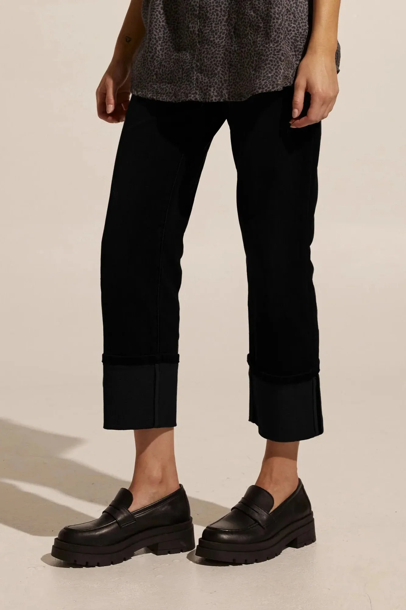 Journey Pant in Black Denim