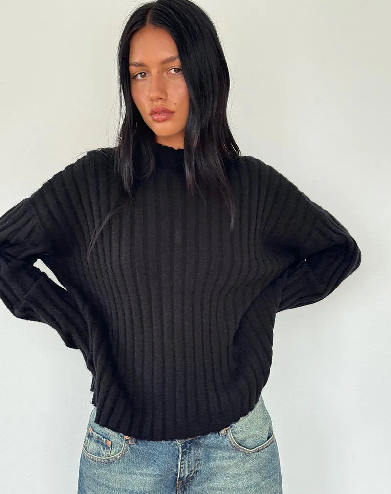 Judah Jumper in Black