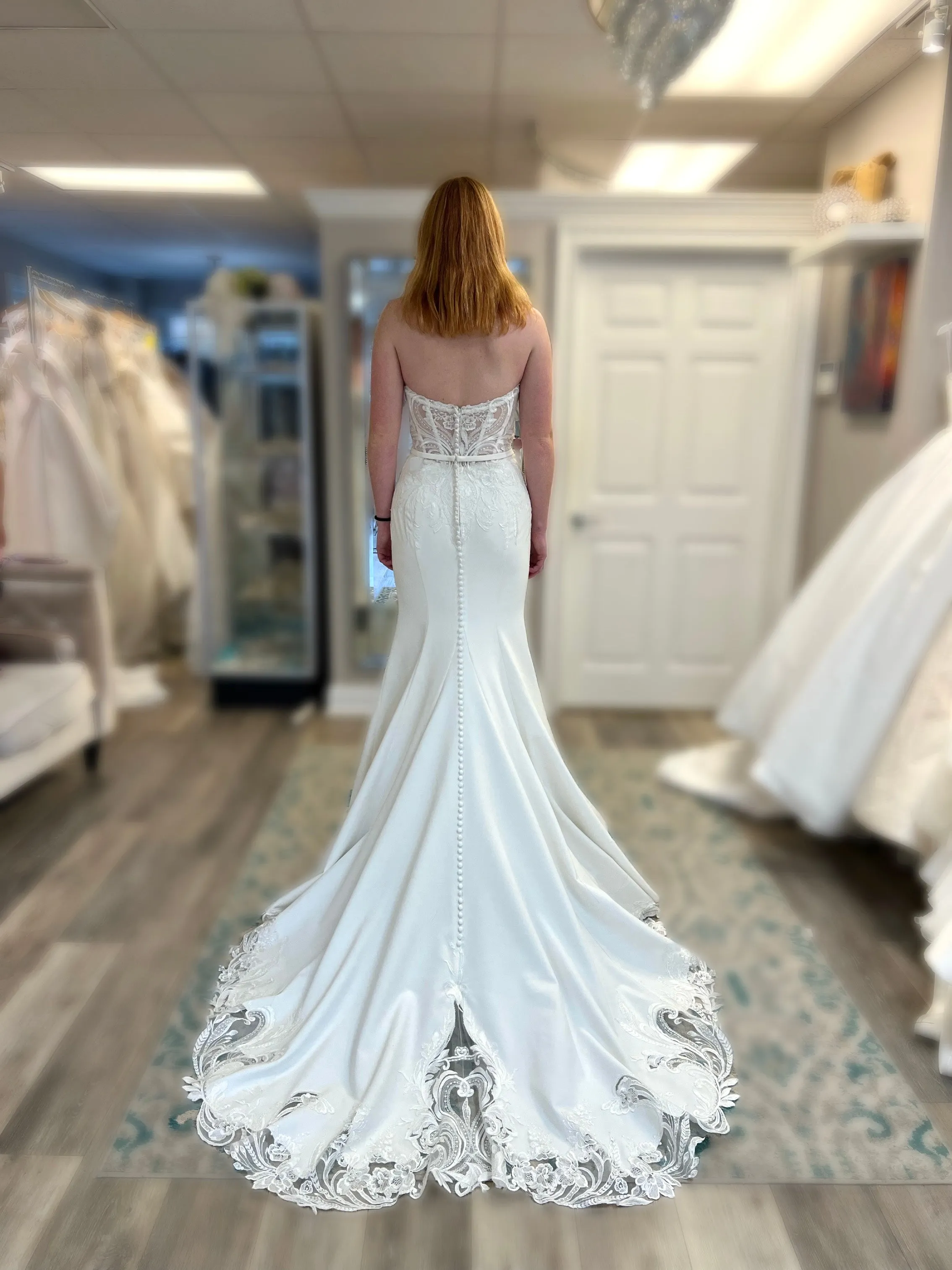 Justin Alexander 99204 Wedding Dress Sample