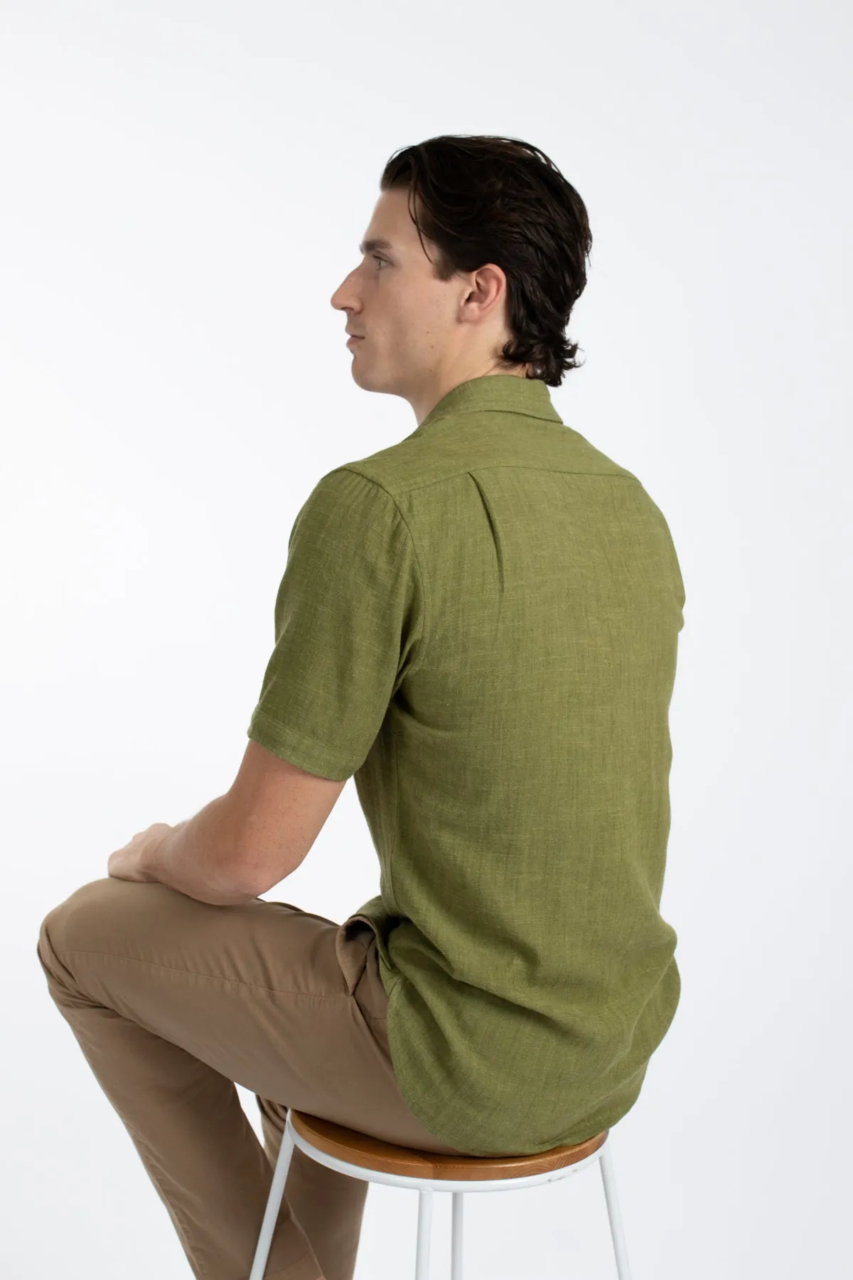 Kelp Linen Viscose Shirt