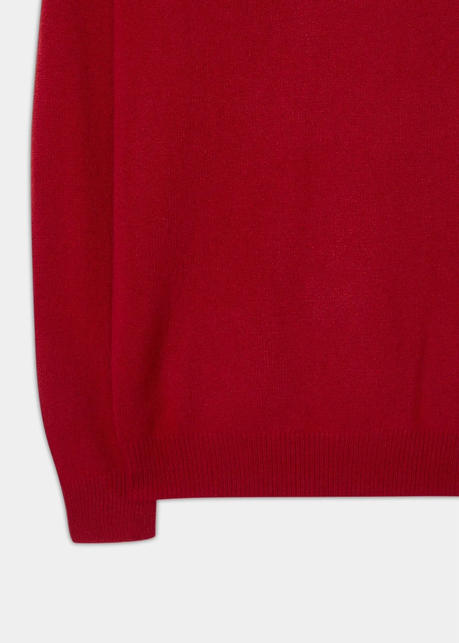 Kilsyth Lambswool Jumper in Dubonnet - Regular Fit