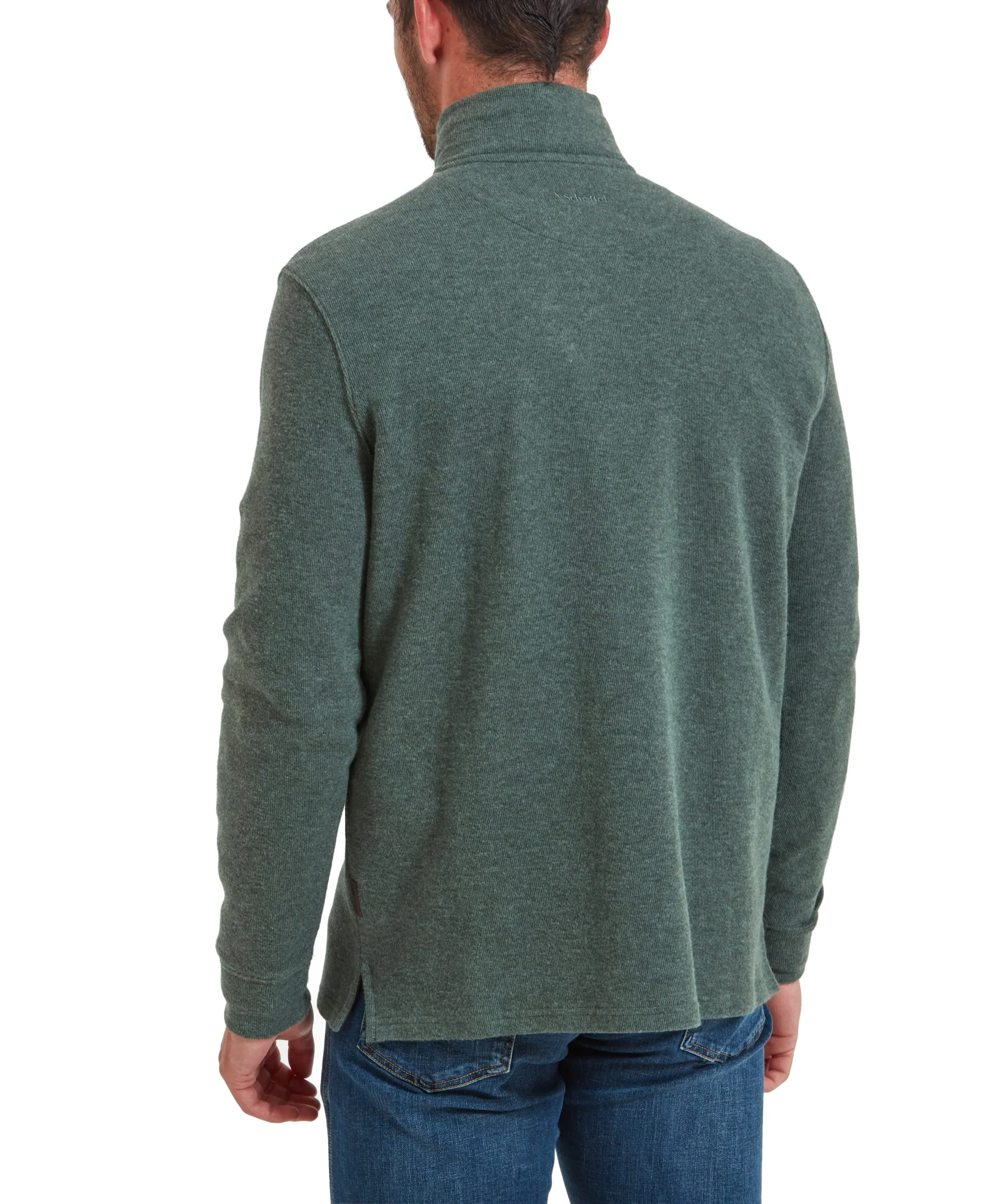 Kingsbridge Quarter Zip Jumper - Country Green