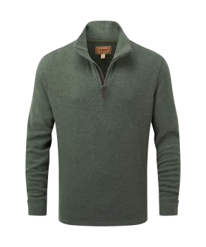 Kingsbridge Quarter Zip Jumper - Country Green