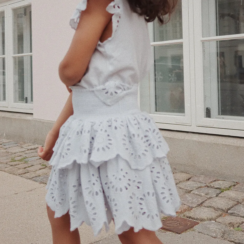 Konges Sloejd :: Posey Smock Skirt Plein Air