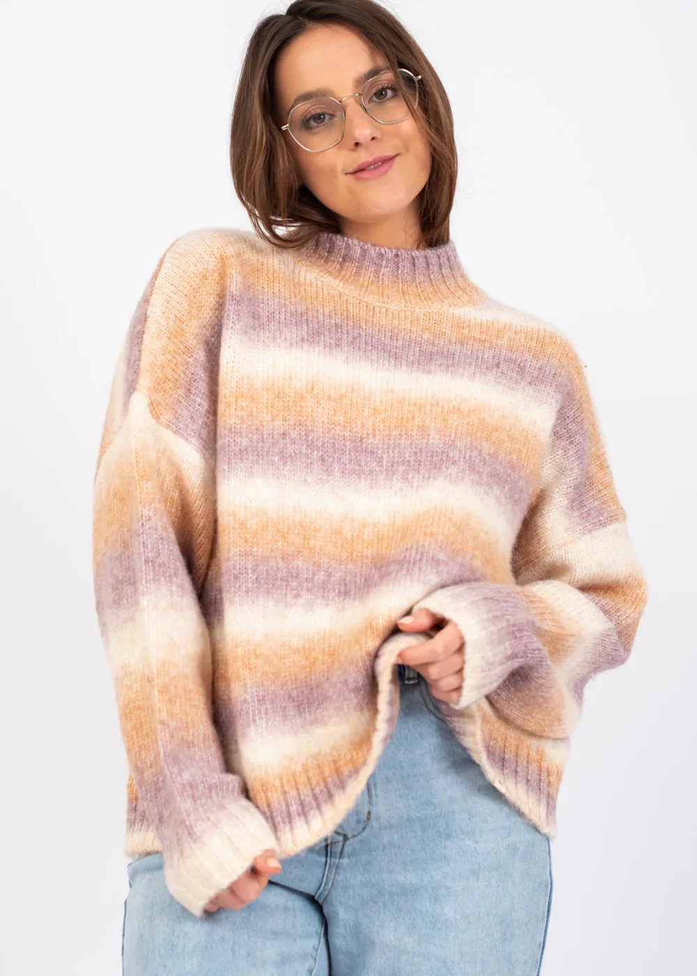 La Isla Stripe Knit Sweater