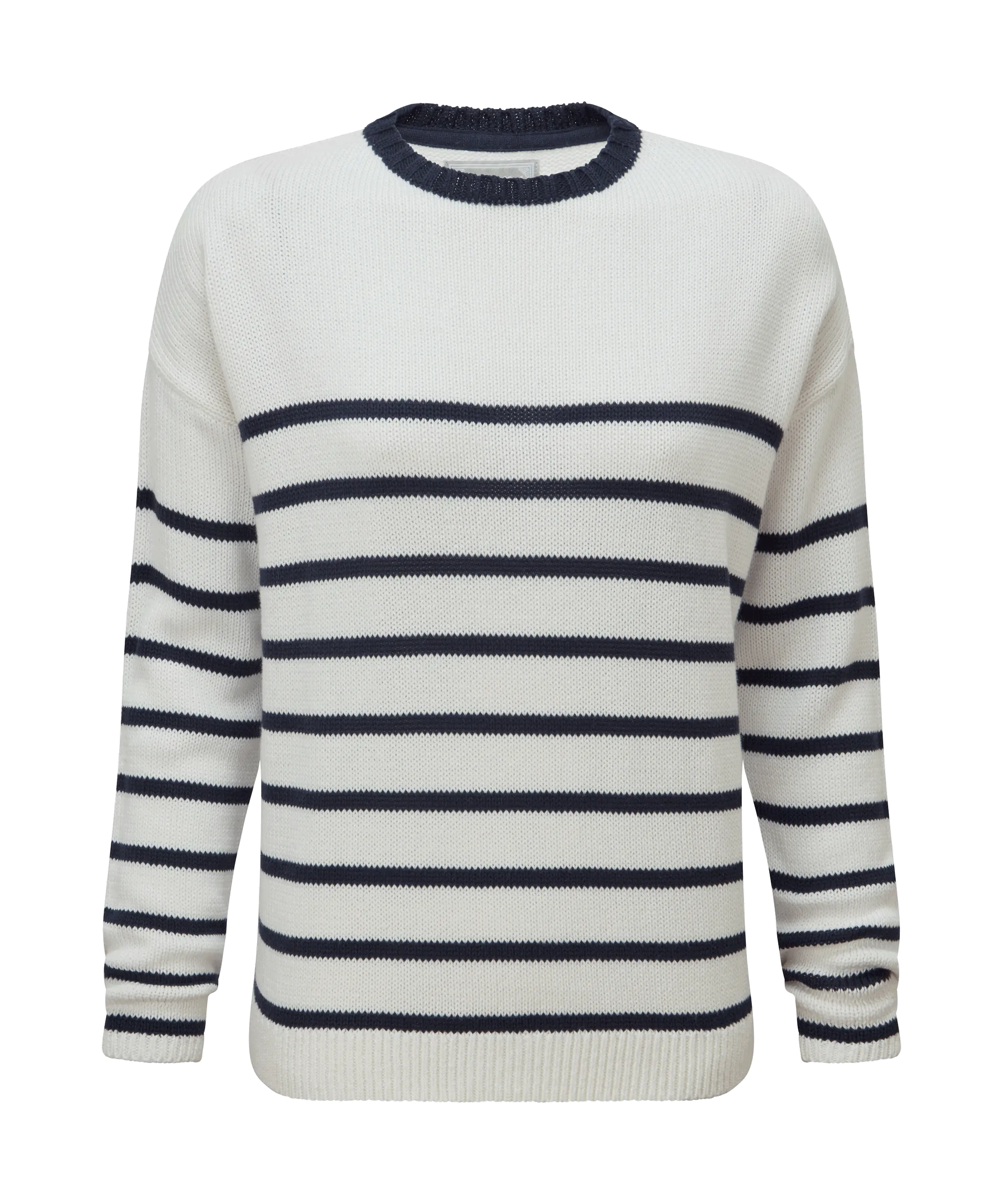 Lee Bay Jumper - Soft White/Navy