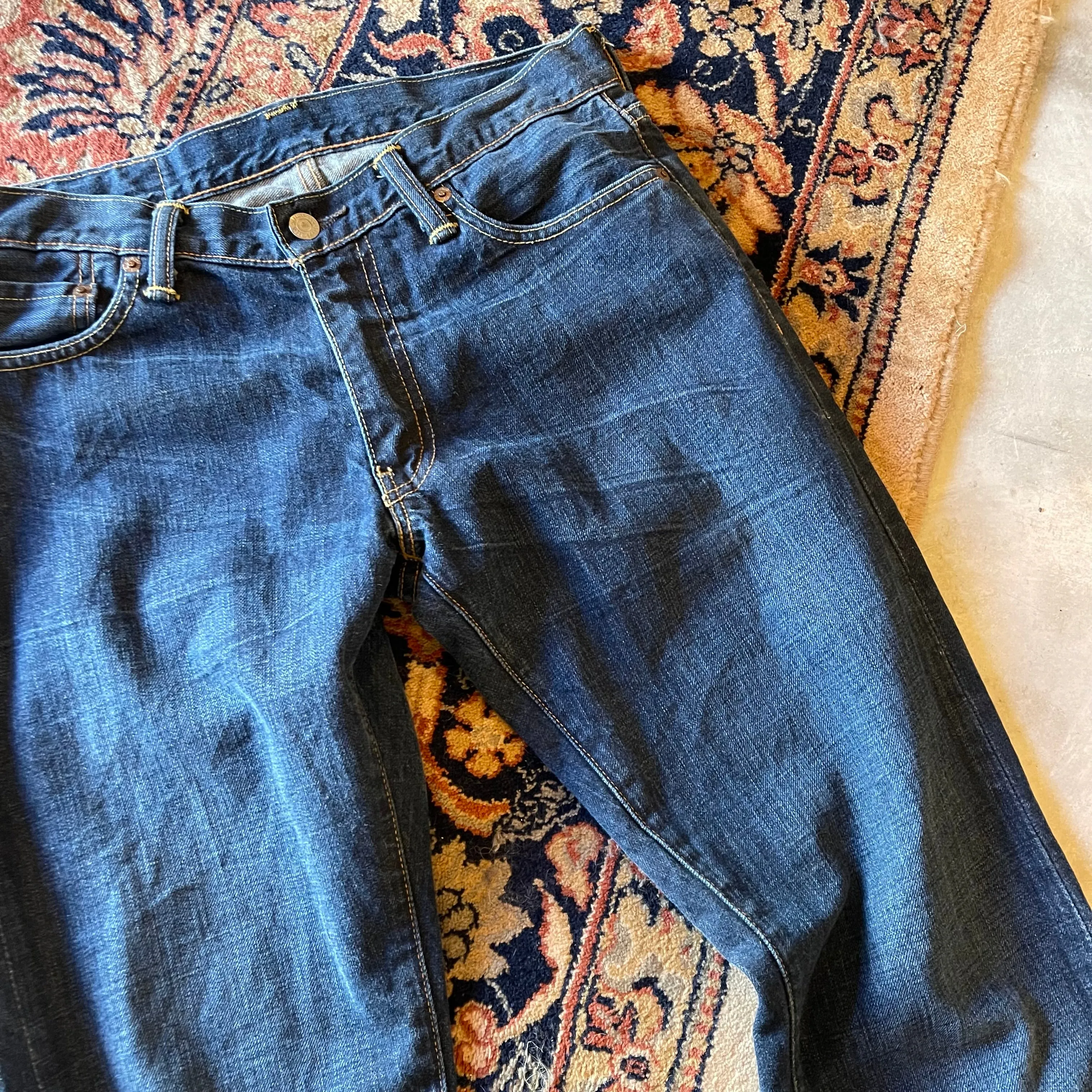 Levis Blue Denim 30" 32"