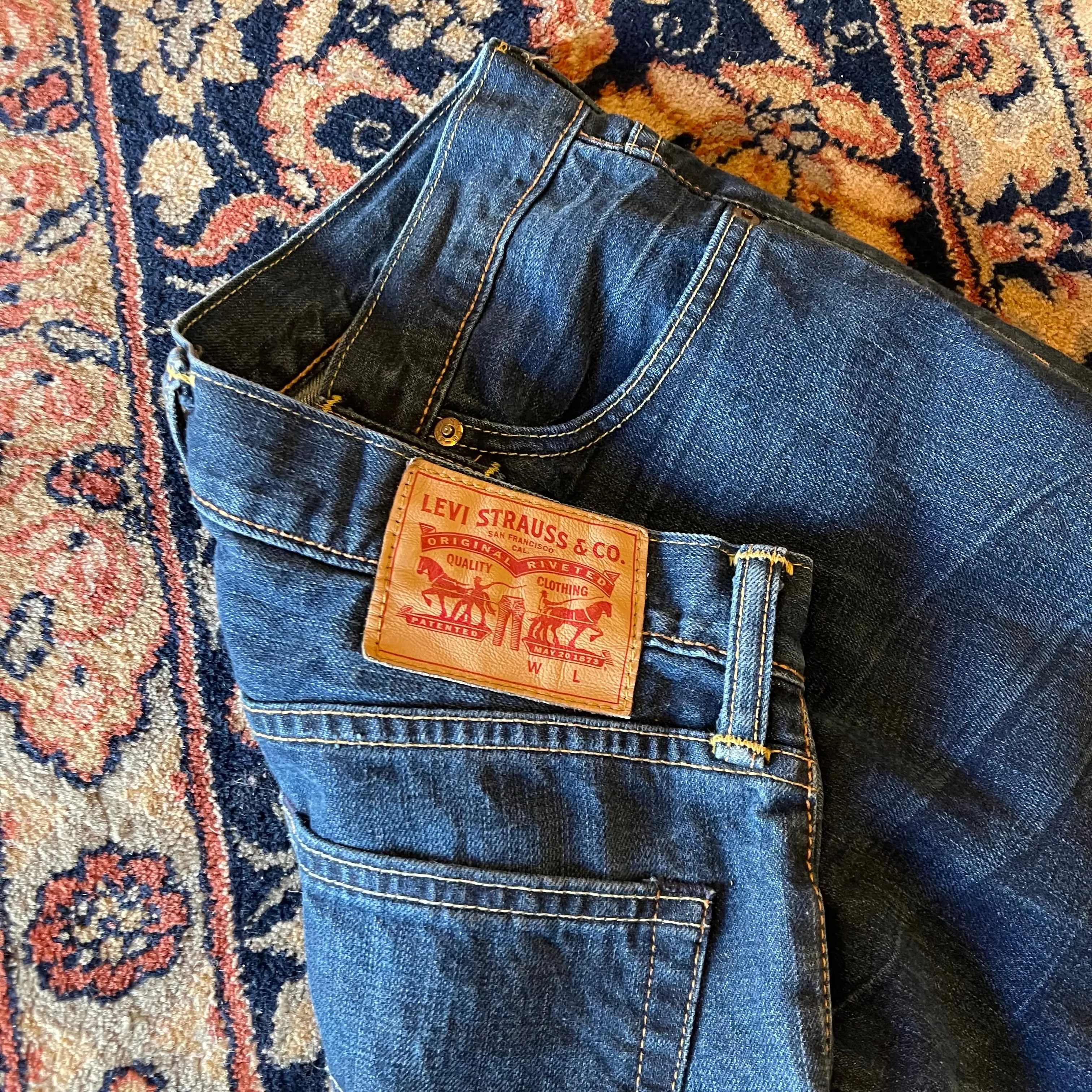 Levis Blue Denim 30" 32"