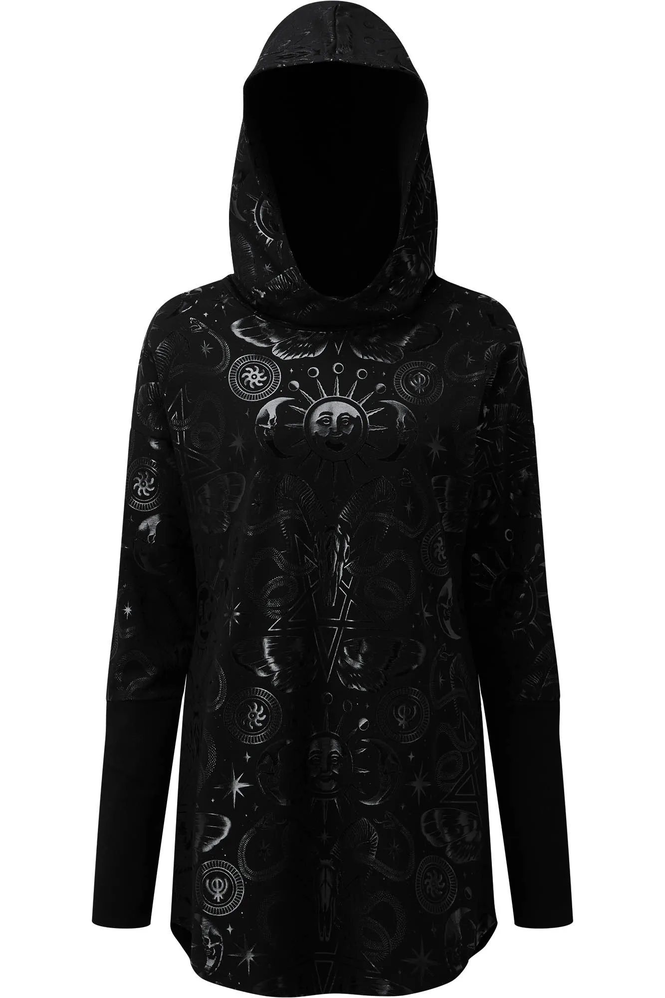 Lift The Veil Hood Tunic