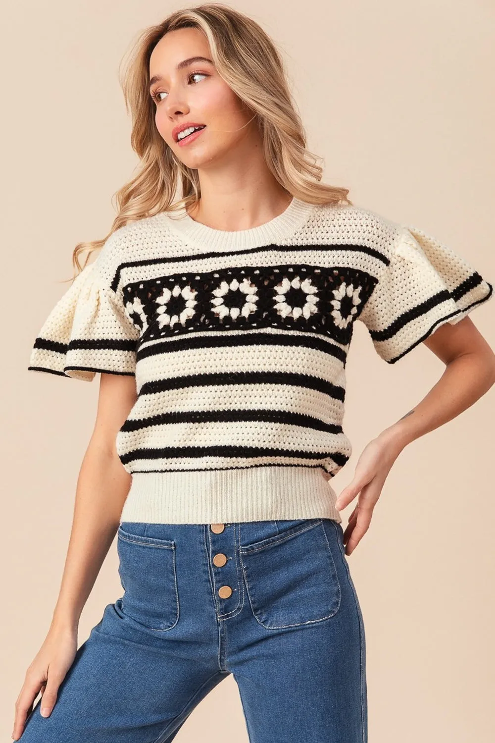 Little Things Striped Sweater