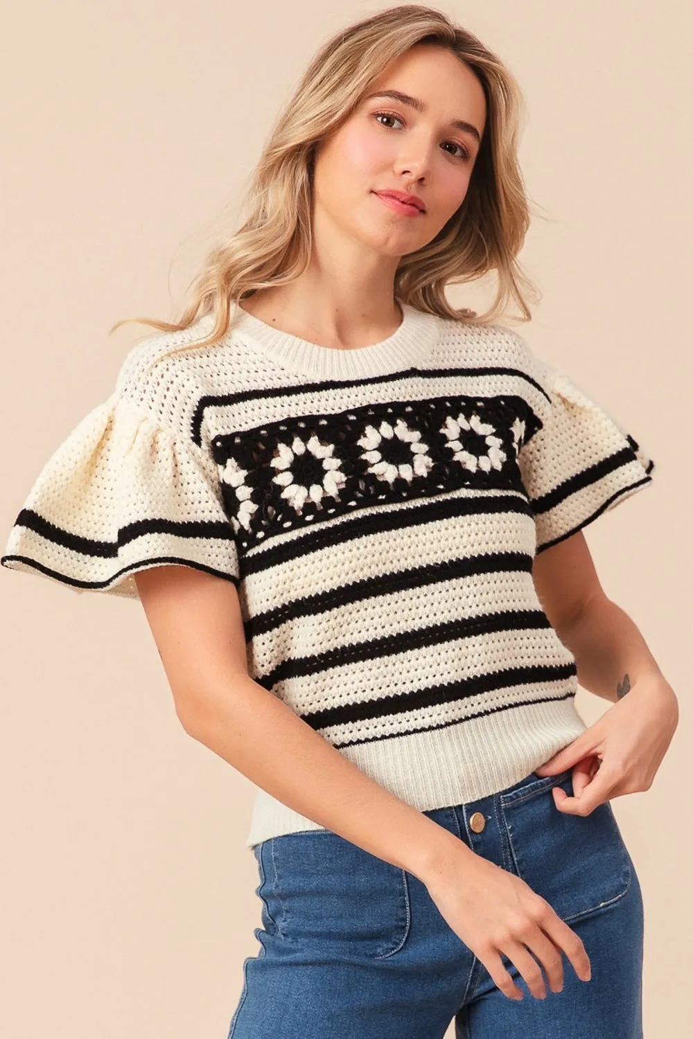 Little Things Striped Sweater