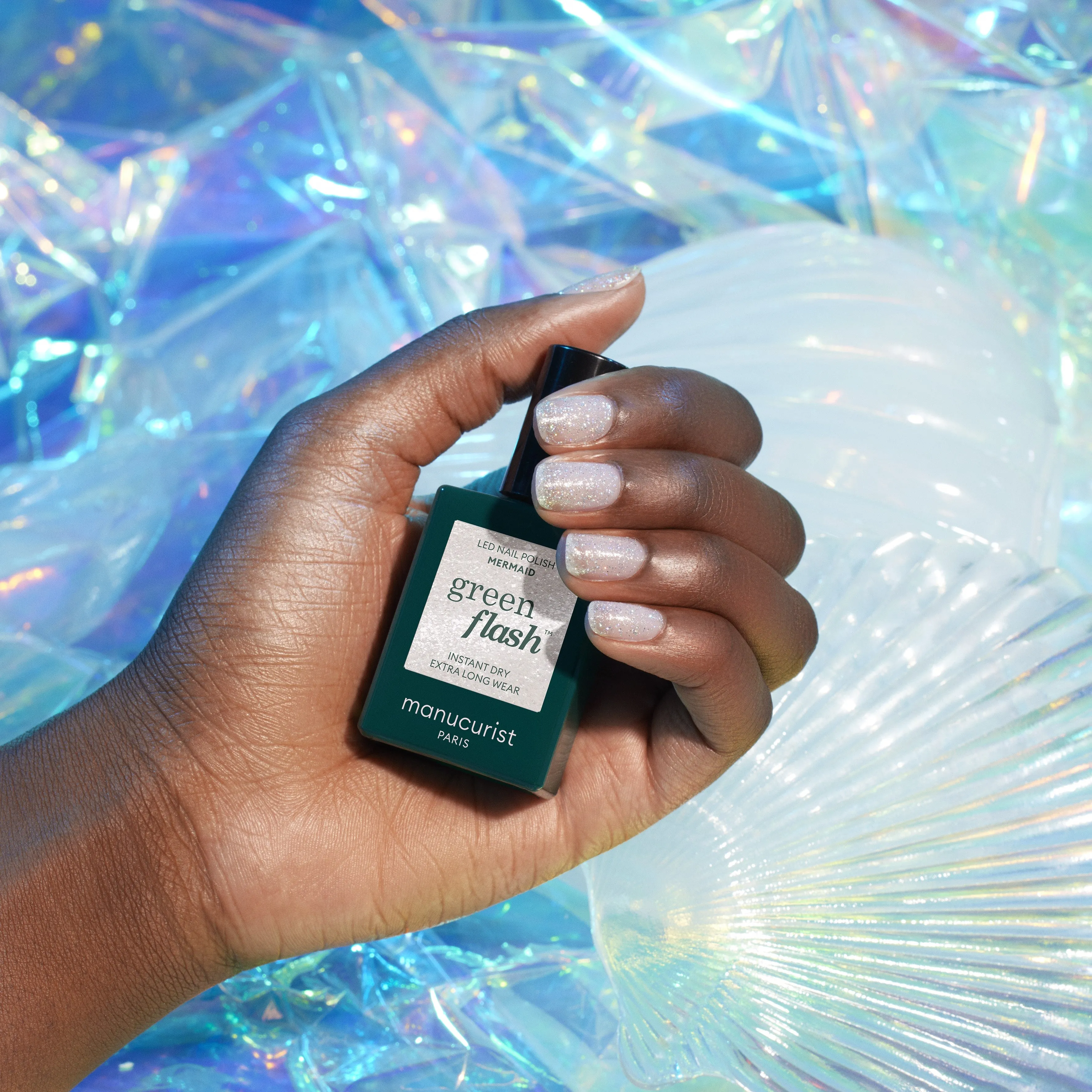 MANUCURIST - Green Flash™ LED Nail Polish - Mermaid