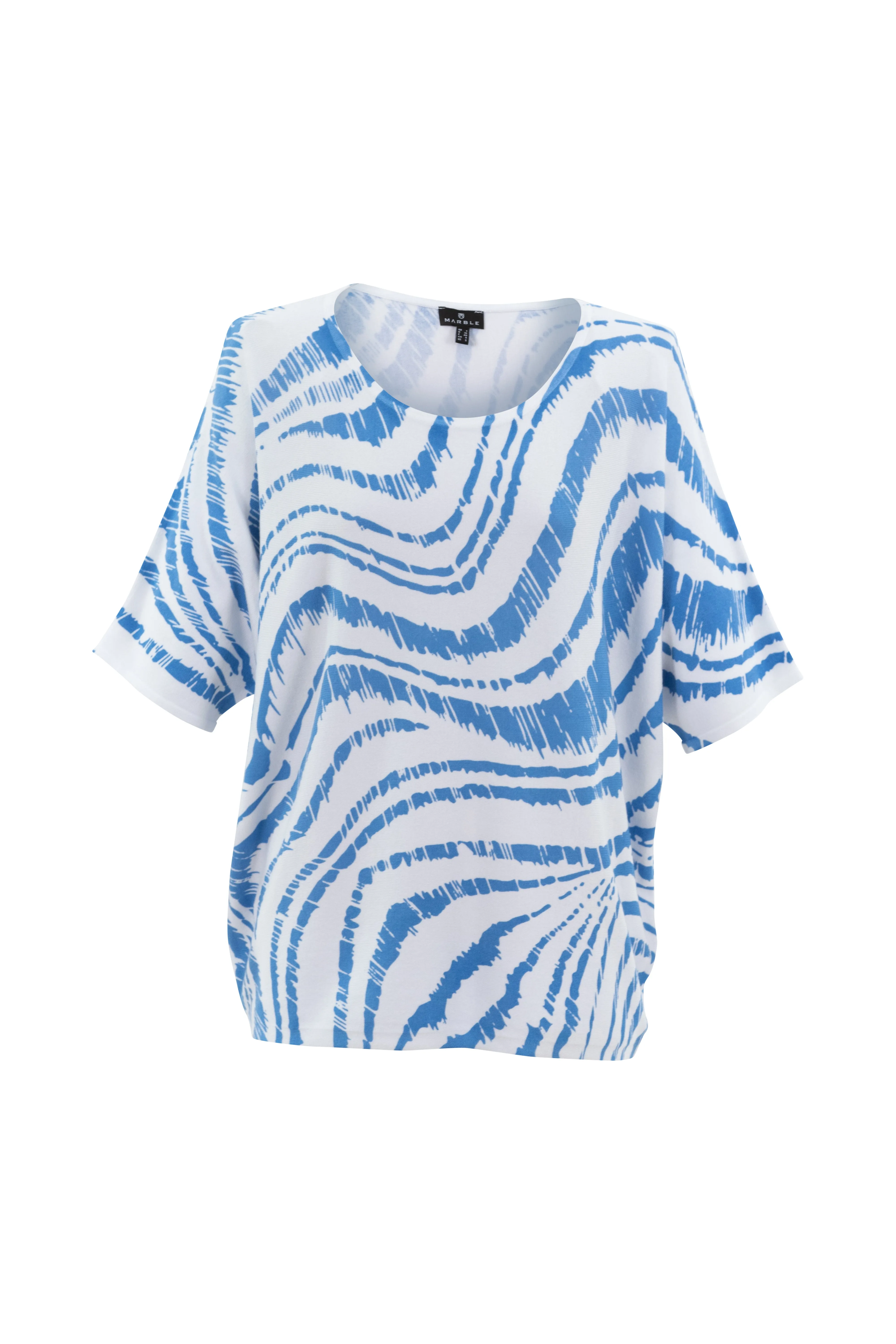 Marble 7336 Wave Print Sweater (3 Colours)