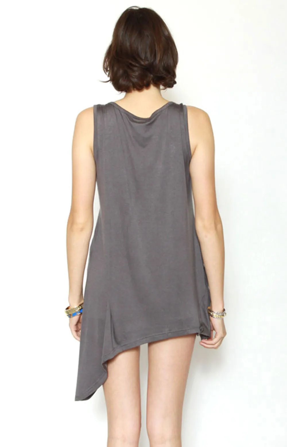 Marilyn Cut Tank Tunic