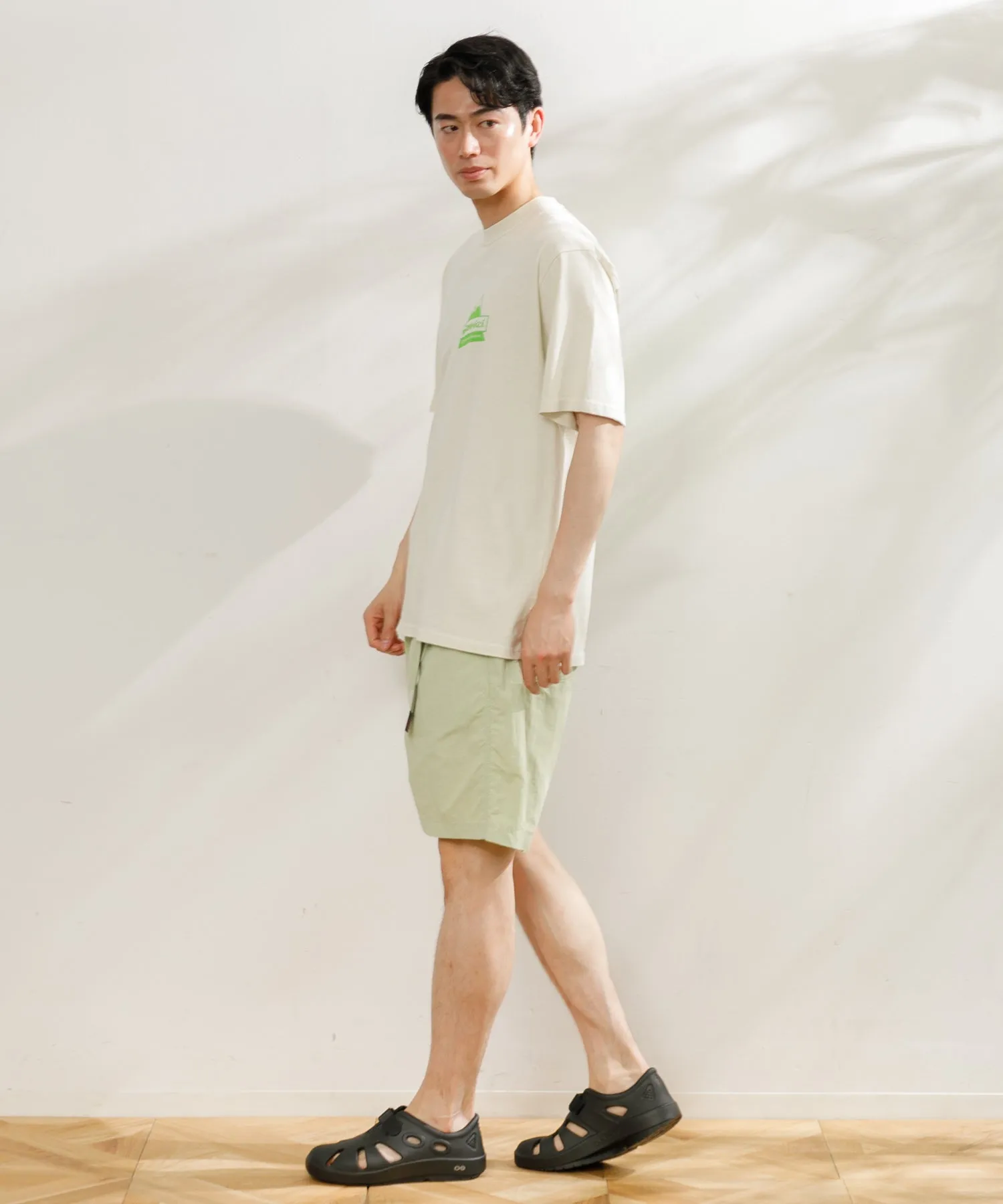 【MEN , WOMEN】GRAMICCI NYLON LOOSE SHORT