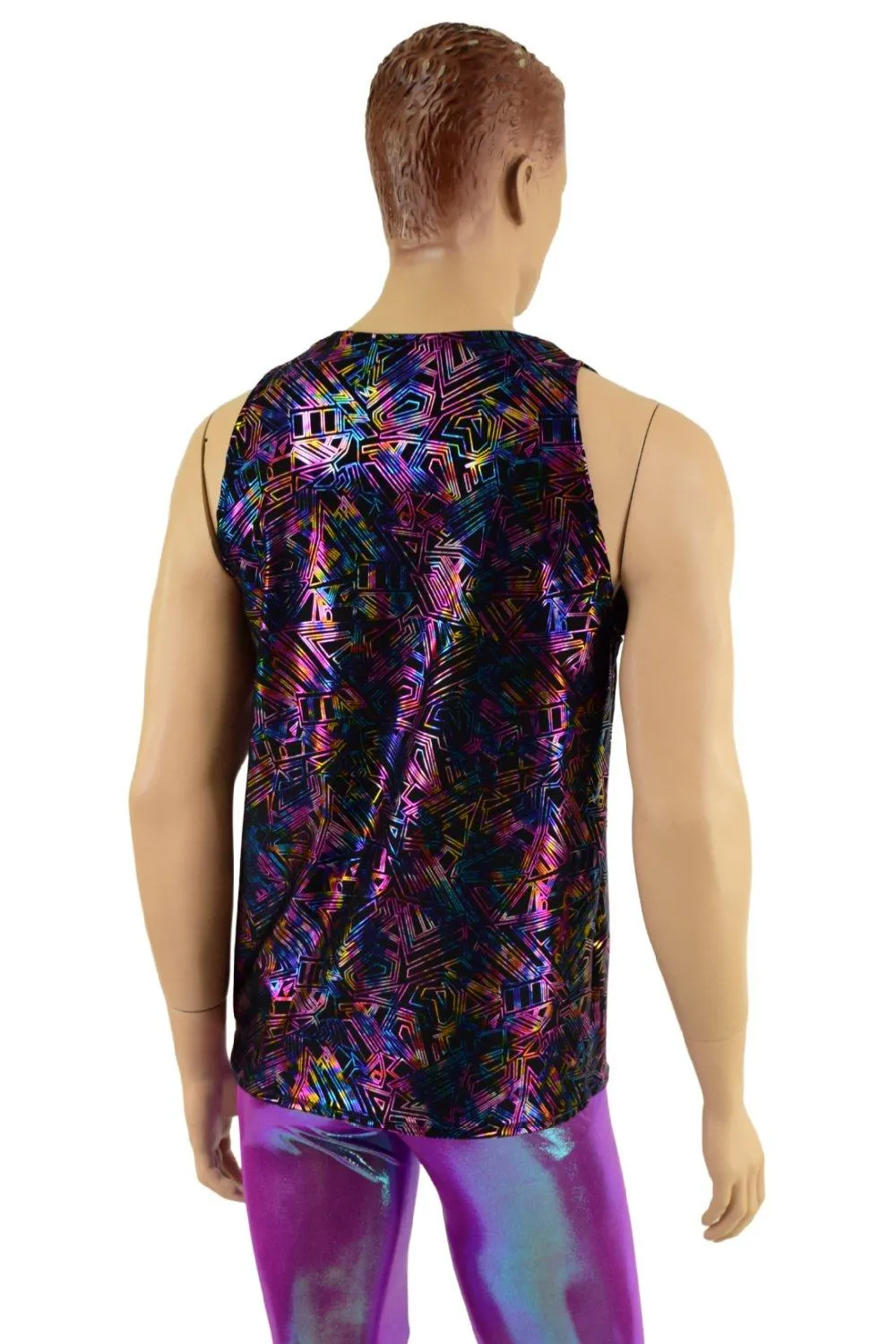 Mens CyberSpace Muscle Tank