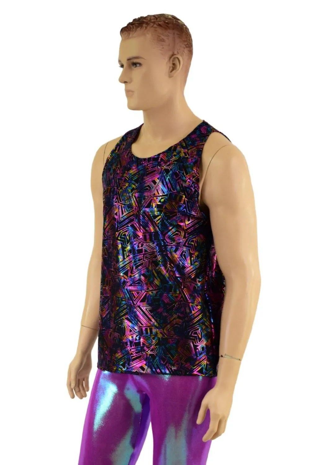 Mens CyberSpace Muscle Tank