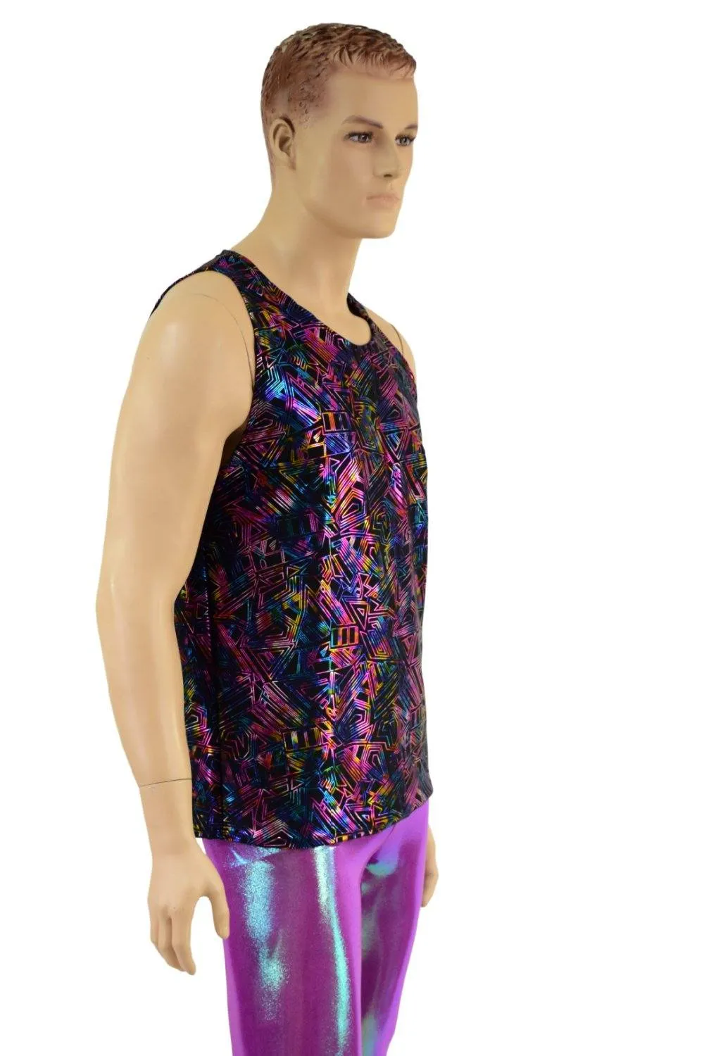 Mens CyberSpace Muscle Tank